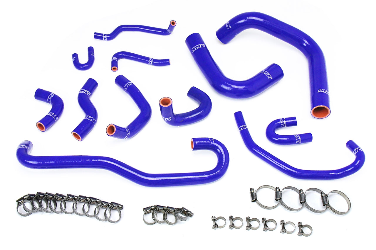 HPS Performance Silicone Hose Kit - Radiator and Heater Hose 57-1656-BLUE