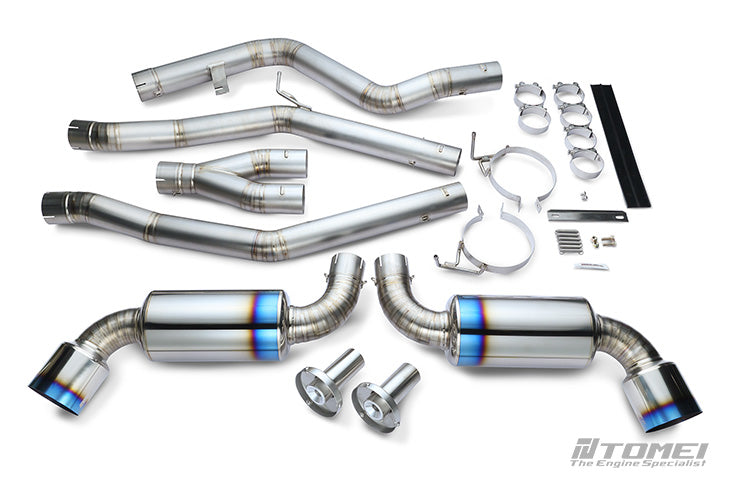 Tomei Expreme Titanium Exhaust System Type-D Dual For Toyota GR Supra B58 DB43/93