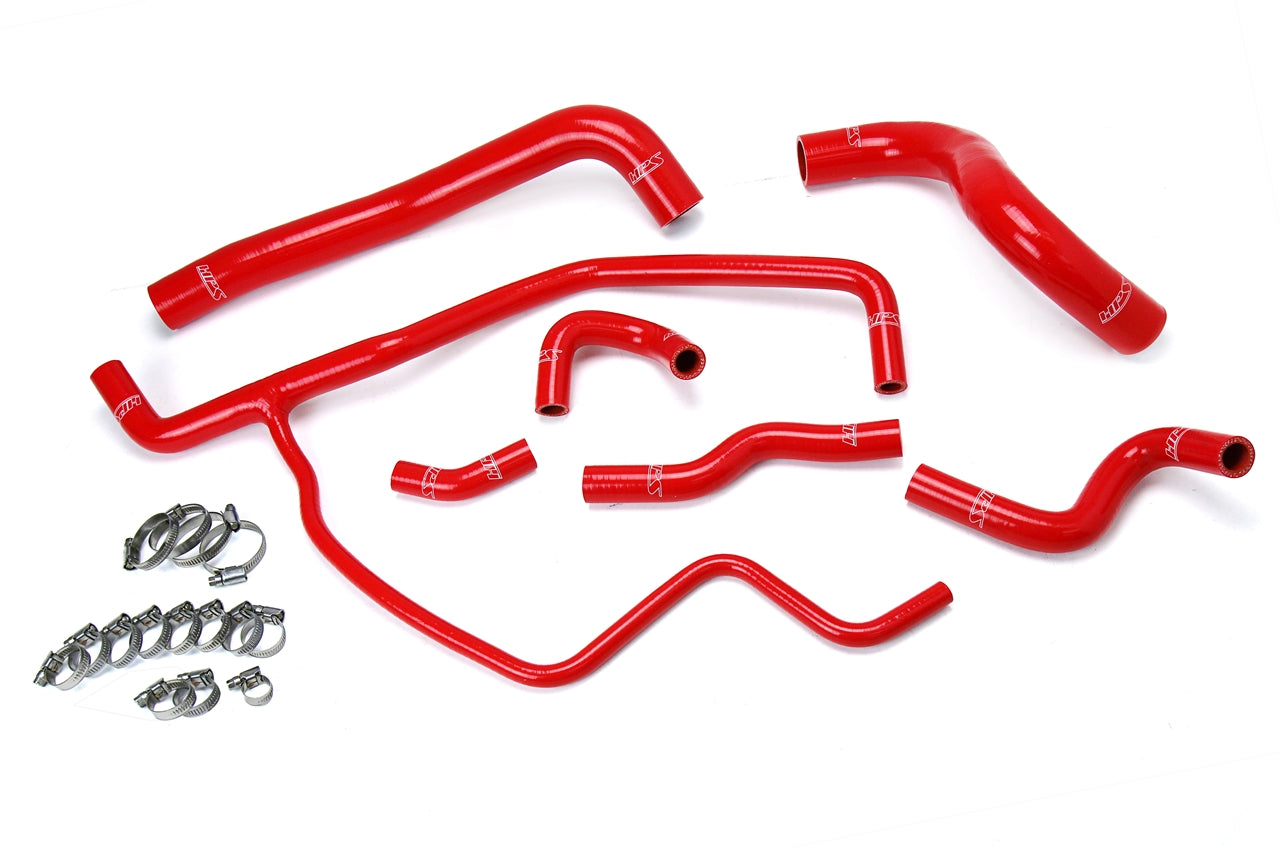 HPS Performance Silicone Hose Kit - Radiator and Heater Hose 57-1583-RED