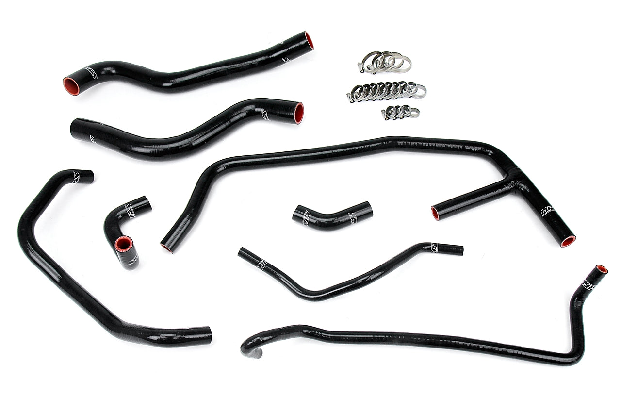 HPS Performance Silicone Hose Kit - Radiator and Heater Hose 57-1452-BLK