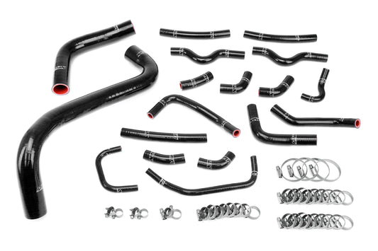 HPS Performance Silicone Hose Kit - Radiator and Heater Hose 57-1912-BLK