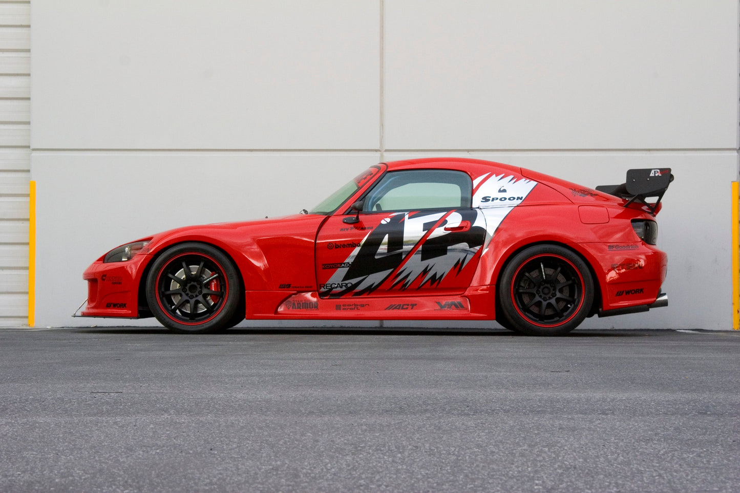 Honda S2000 S2-GT Widebody Aerodynamic Kit 2000 - 2009