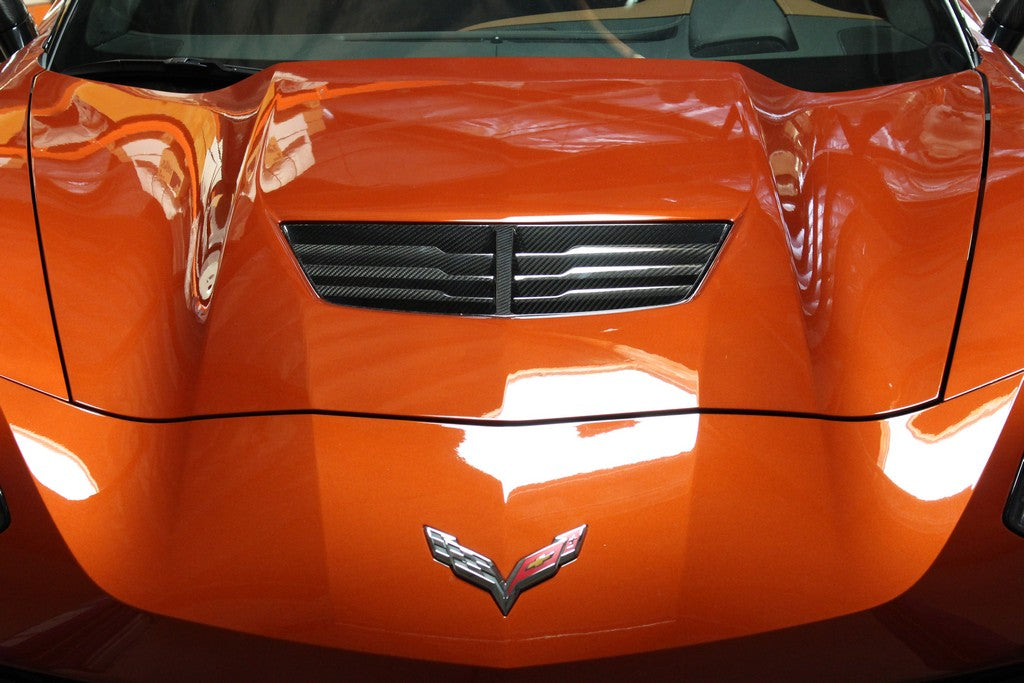 APR Performance 2015-UP Corvette C7/ZO6 Hood Vents - CF-700805.