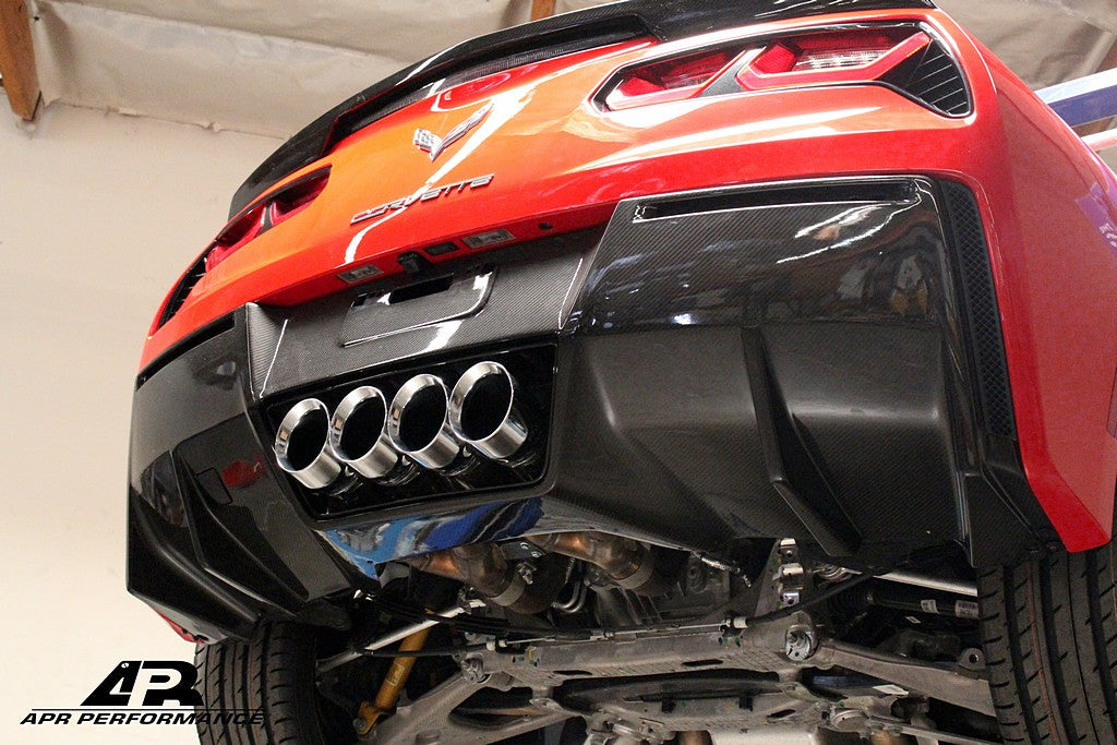 APR Performance Carbon Fiber Rear Diffuser - AB-277019.