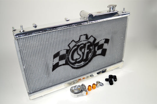 599.00 CSF Radiator Subaru WRX & STi [w/ Oil Cooler] (02-07) 3076O - Redline360