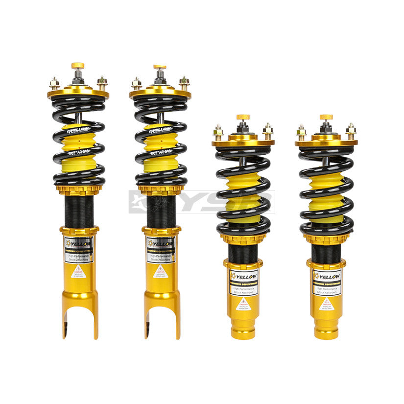 YellowSpeedRacing Premium Competition Coilovers - Honda Civic 1992-1995 / Del Sol 1993-1997 (EG/EH/EJ)