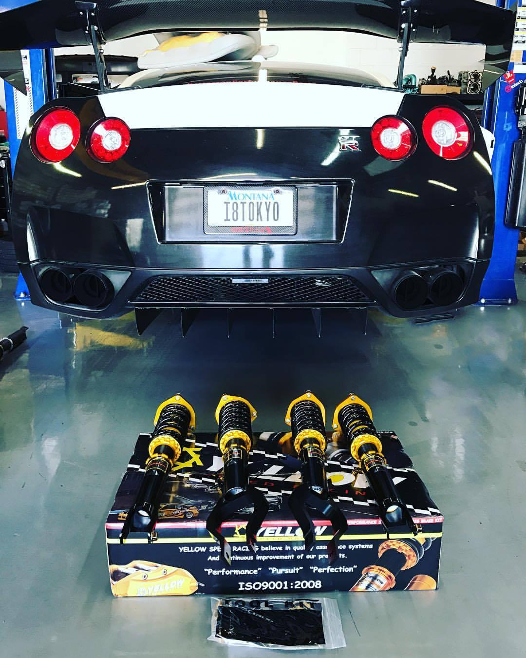 YellowSpeedRacing Dynamic Pro Sport Coilovers - 2009-UP NISSAN R35 GT-R(Excl. Nismo)