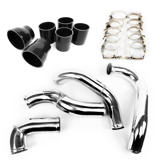 ISR Performance Front Mount Intercooler Piping Kit(Front Facing Intake Only) - 1989-2002 NISSAN RB25DET swapped 240SX S13 / S14 / Silvia S15(IS-RB25ICPIPEKIT)