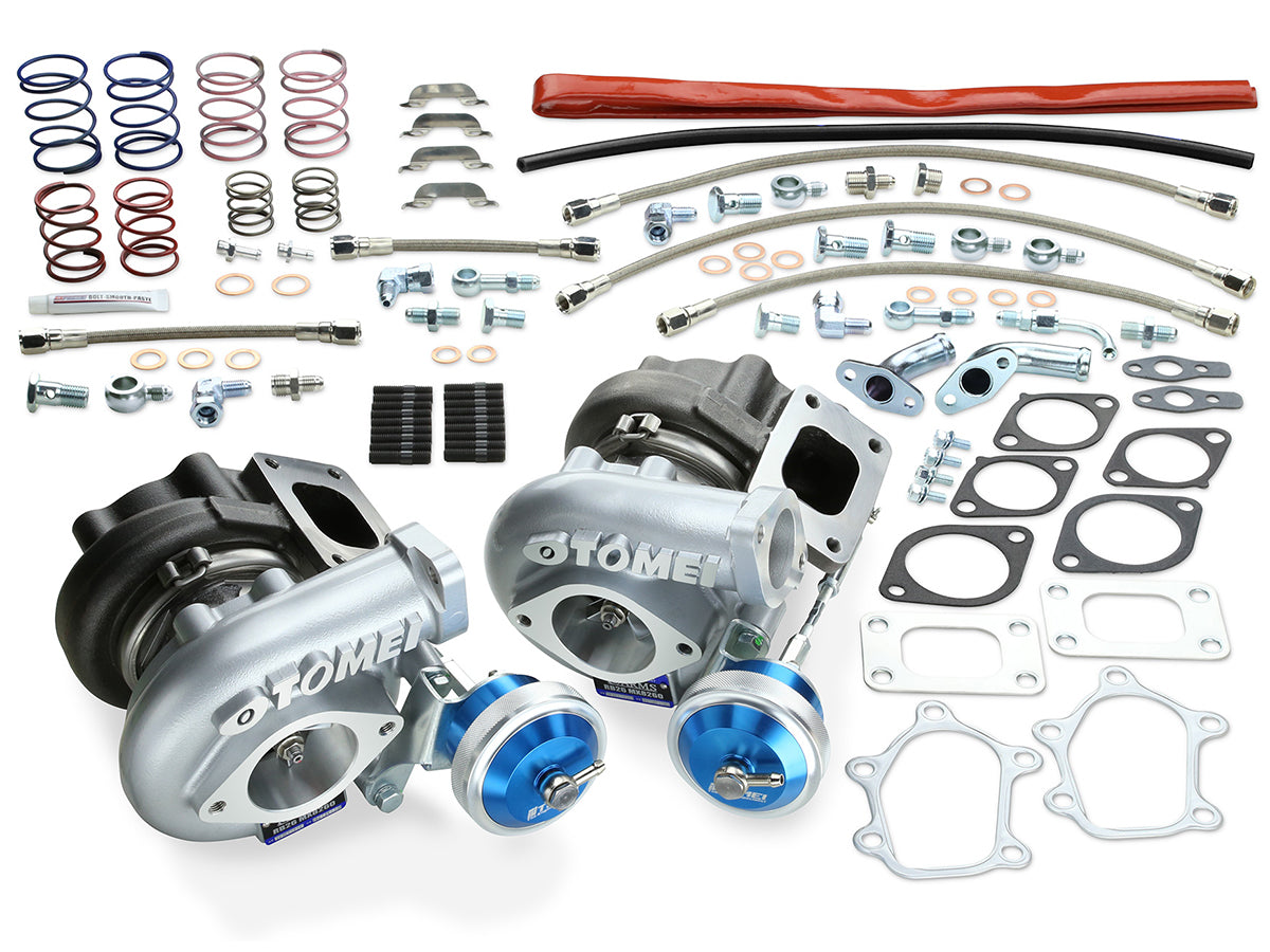 TOMEI - 1989-2002 NISSAN BNR32 / BCNR33 / BNR34 Skyline GT-R RB26DETT ARMS MX7655 Billet Turbocharger Kit(580HP)(TB401A-NS05A)