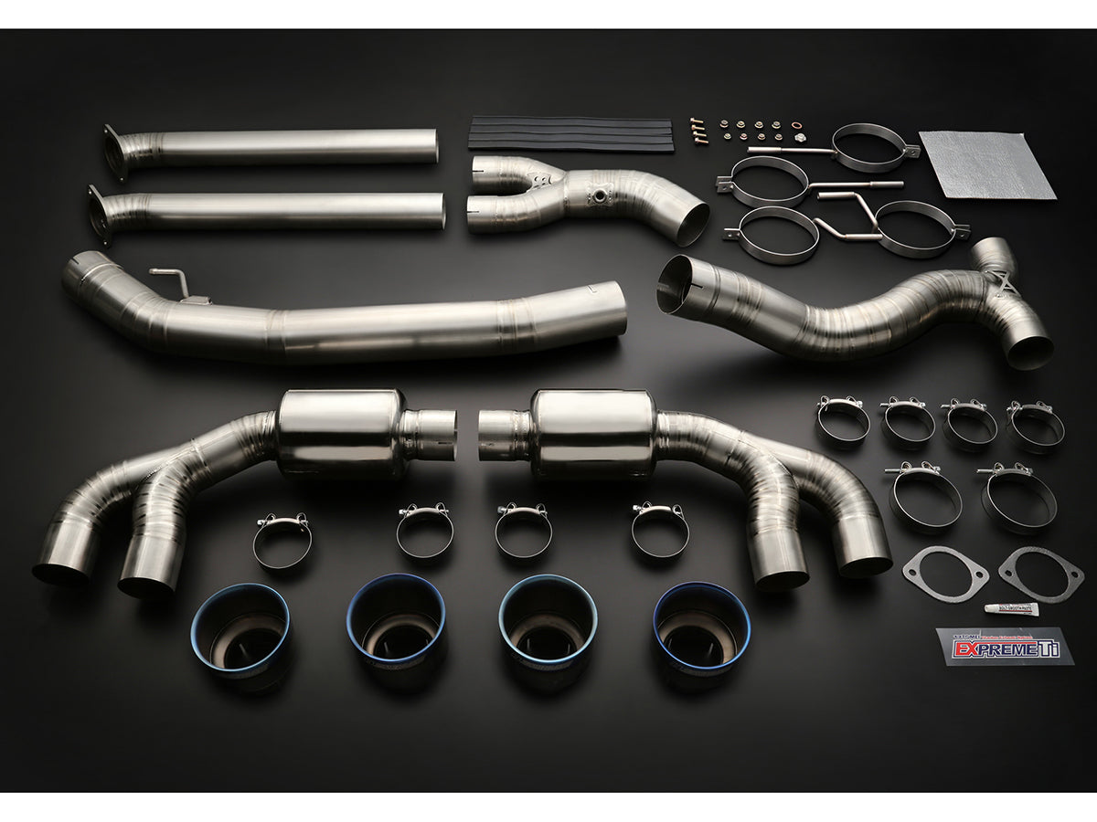 TOMEI - 2009-UP NISSAN R35 GT-R VR38DETT Expreme Titanium Full Exhaust(TB6070-NS01A)