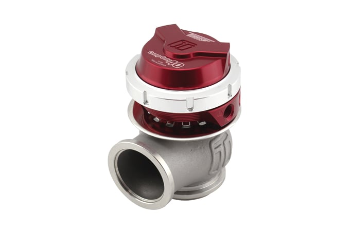 Turbosmart WG40 GenV Comp-Gate 40mm wastegate 14 PSI Red - Universal | TS-0552-1014