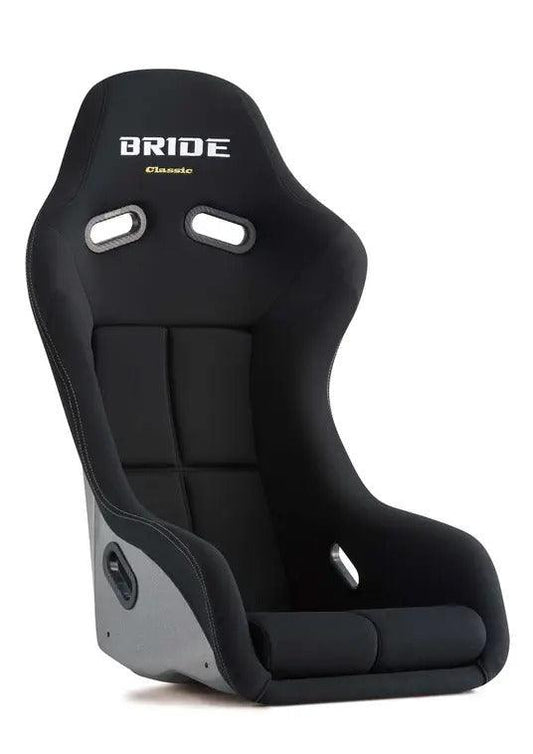 Bride - Zeta IV Classic Black with Gray Stich / Silver FRP Shell [ HA1CL1 ]