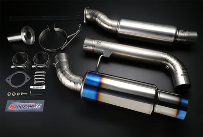 TOMEI - 2009-2020 NISSAN 370Z Expreme Ti Full Titanium Single Exit Y-Pipe Back Exhaust System(TB6090-NS02A)