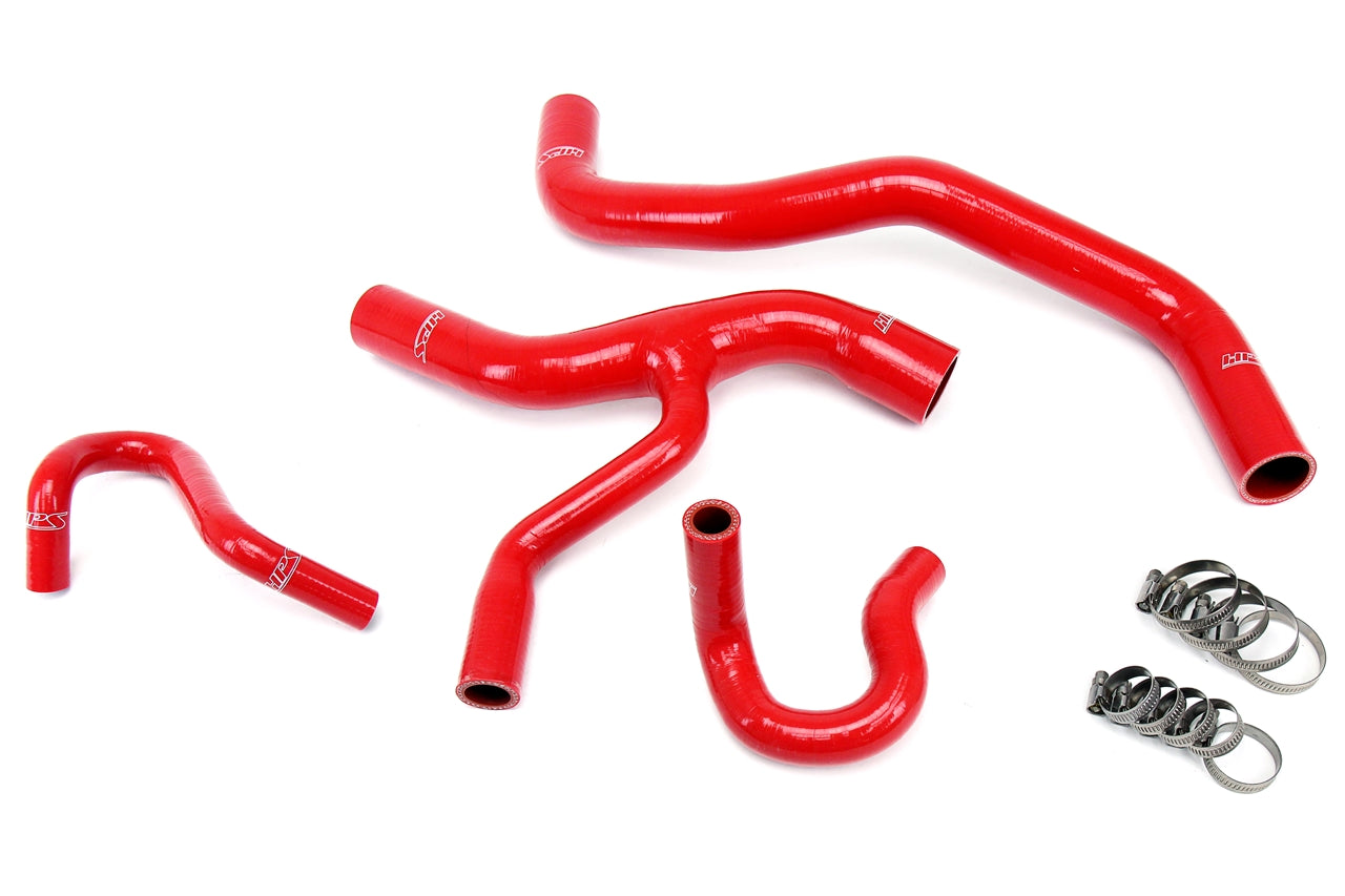 HPS Performance Silicone Hose Kit - Radiator and Heater Hose 57-1416-RED