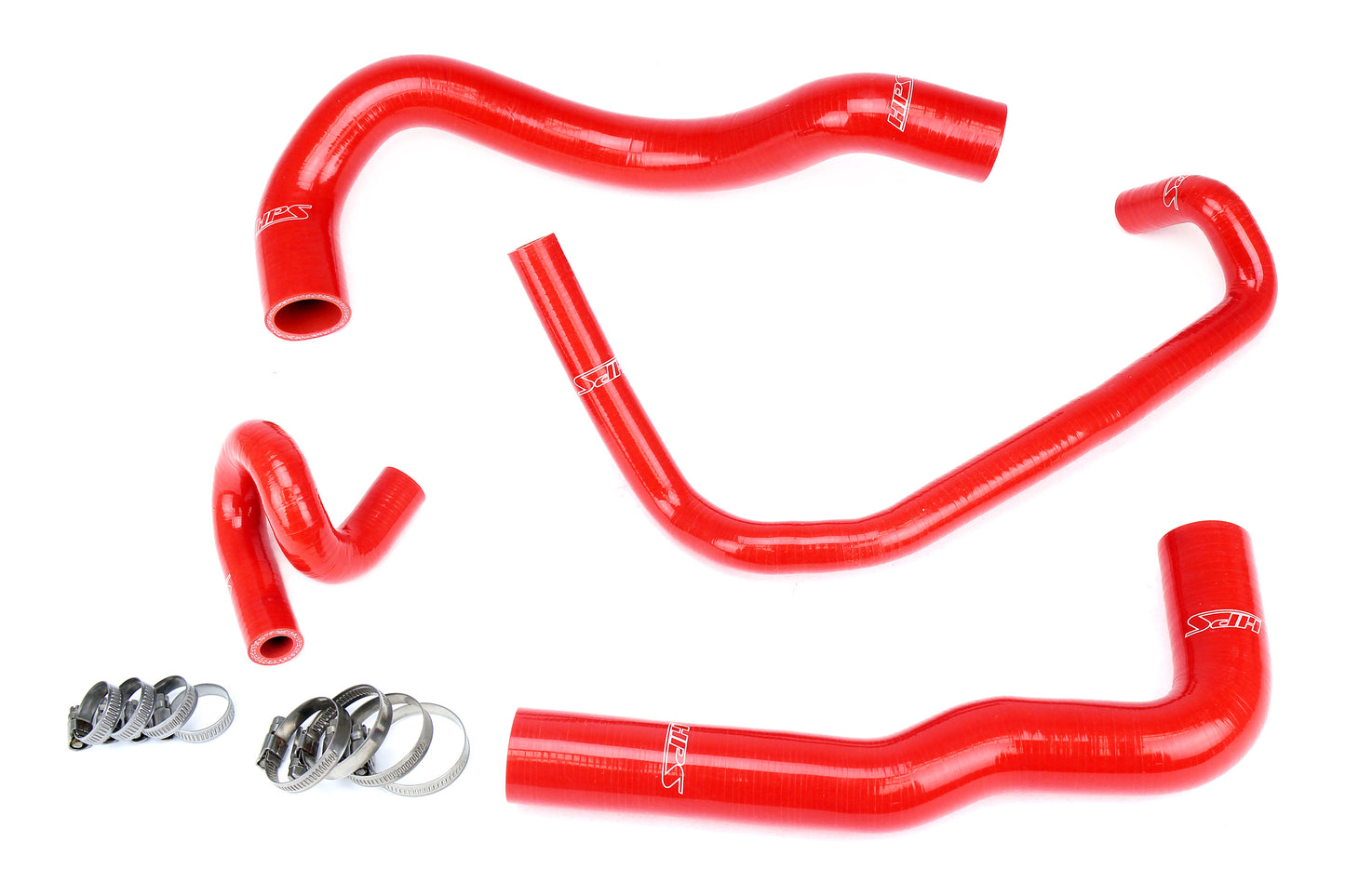 HPS Performance Silicone Hose Kit - Radiator and Heater Hose 57-1960-RED