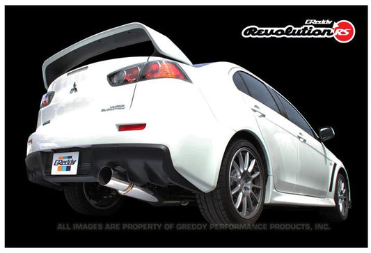 GReddy 08-14 Mitsubishi Lancer EVO X Revolution Exhaust - 10138103