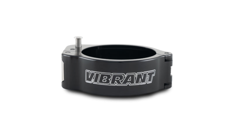 Vibrant 2in O.D. Aluminized HD 2.0 Clamp - Anodized Black - 32533