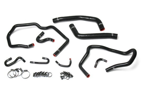 HPS Performance Silicone Hose Kit - Radiator and Heater Hose 57-1611-BLK