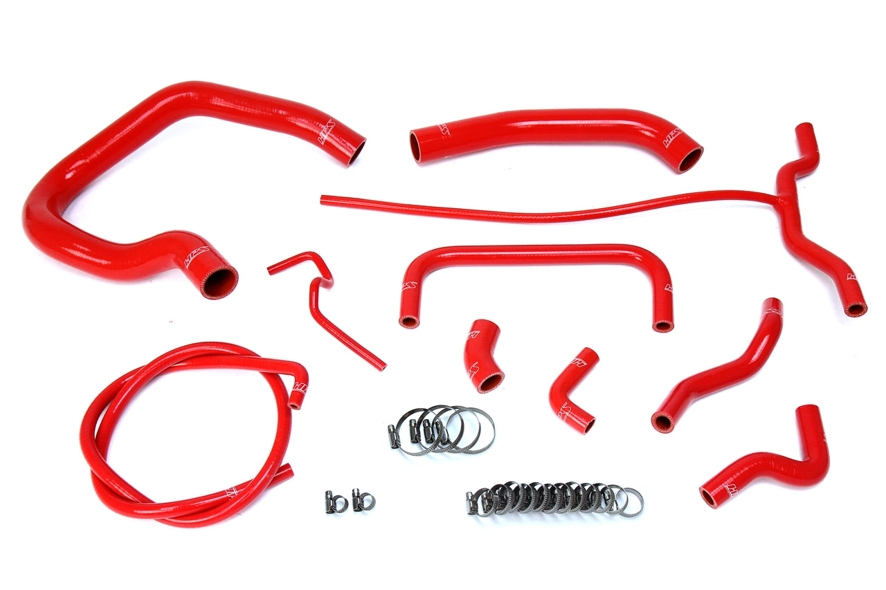 HPS Performance Silicone Hose Kit - Radiator and Heater Hose 57-1661-RED