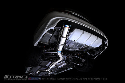 Tomei Expreme Titanium Exhaust System for Infiniti Q50 / Skyline 400RTomei USA