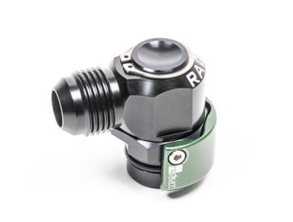 Radium Engineering  V2 Quick Connect 19mm Male to 10AN Male 90 Degree