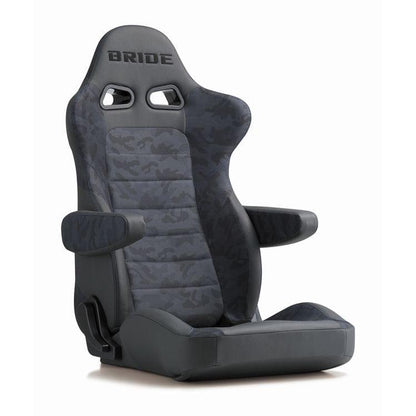 Bride - Euroghost Reclining Seat in Blue Camouflage - FRP [ E54CM2 / E57CM2 ]