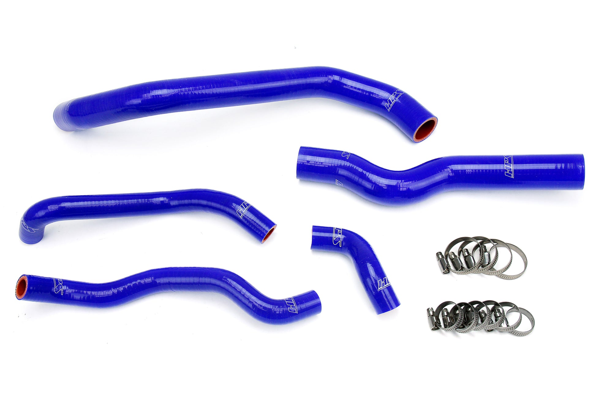 HPS Performance Silicone Hose Kit - Radiator and Heater Hose 57-1973-BLUE