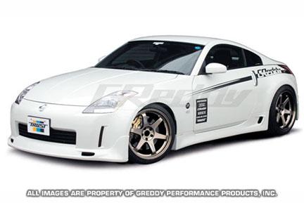 GReddy 2003-2009 NISSAN 350Z Z33 Fiberglass Side Skirts - 17020236