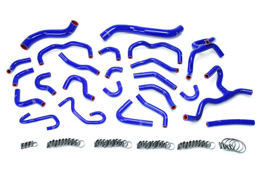 HPS Performance Silicone Hose Kit - Radiator and Heater Hose 57-1670-BLUE