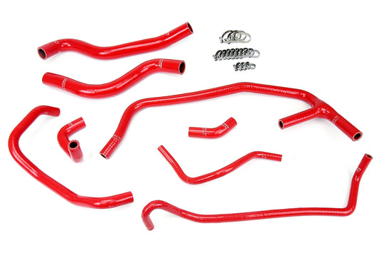 HPS Performance Silicone Hose Kit - Radiator and Heater Hose 57-1452-RED