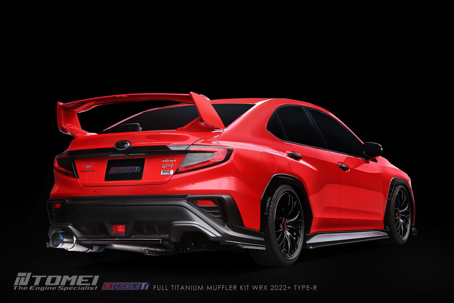 Tomei Expreme Titanium Exhaust System Type-R Single For 2022+ WRX FA24DITTomei USA