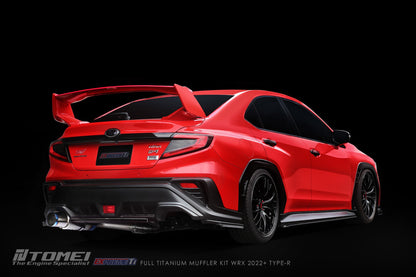 Tomei Expreme Titanium Exhaust System Type-R Single For 2022+ WRX FA24DITTomei USA