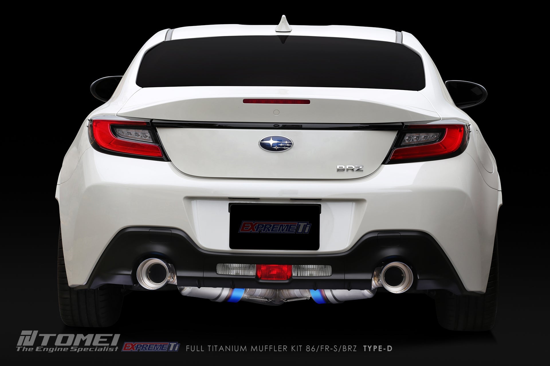 Tomei Expreme Titanium Exhaust System Type-D Dual For 2021+ GR86 / BRZ - ZN8 / ZD8 - FA24Tomei USA