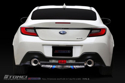 Tomei Expreme Titanium Exhaust System Type-D Dual For FRS / 86 / BRZ - ZN6 / ZC6 - FA20