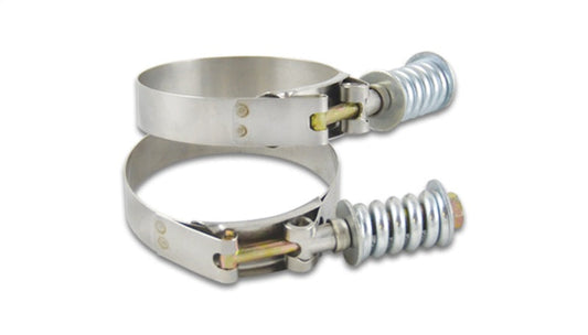 Vibrant SS T-Bolt Clamps Pack of 2 Size Range: 3.53in - 27832