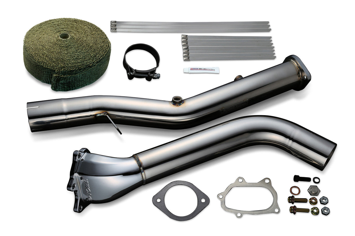 Tomei Expreme SUS Down Pipe Kit For 08+ WRX STI EJ25 Single Scroll Ver.2