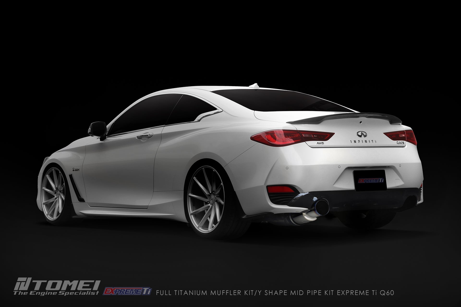 Tomei Expreme Titanium Exhaust System for Infiniti Q60Tomei USA