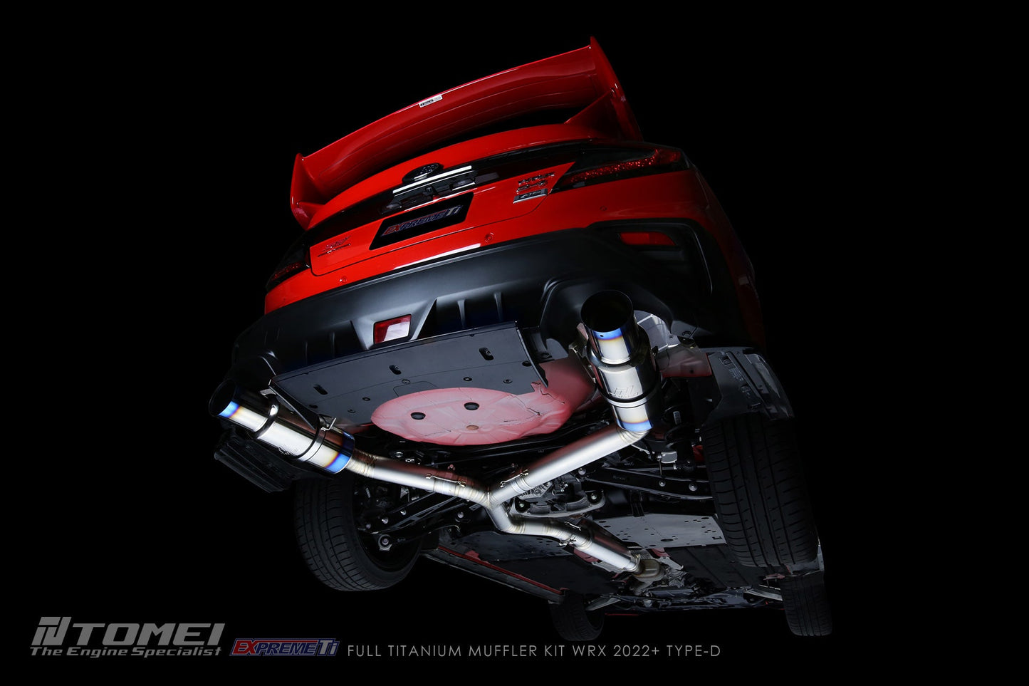 Tomei Expreme Titanium Exhaust System Type-D Dual For 2022+ WRX FA24DITTomei USA