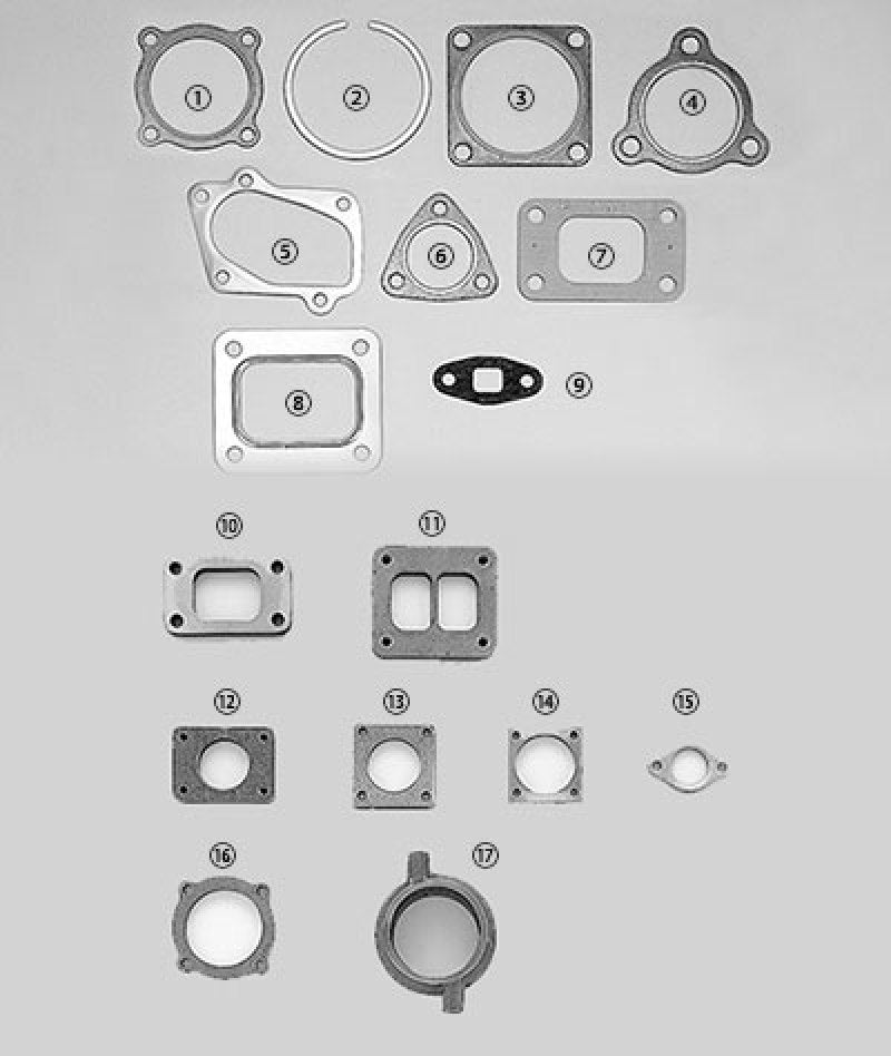 HKS Gasket Set GTII7460sym Front Pipe - 14999-AK041