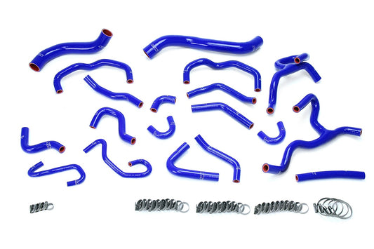 HPS Performance Silicone Hose Kit - Radiator and Heater Hose 57-1709-BLUE