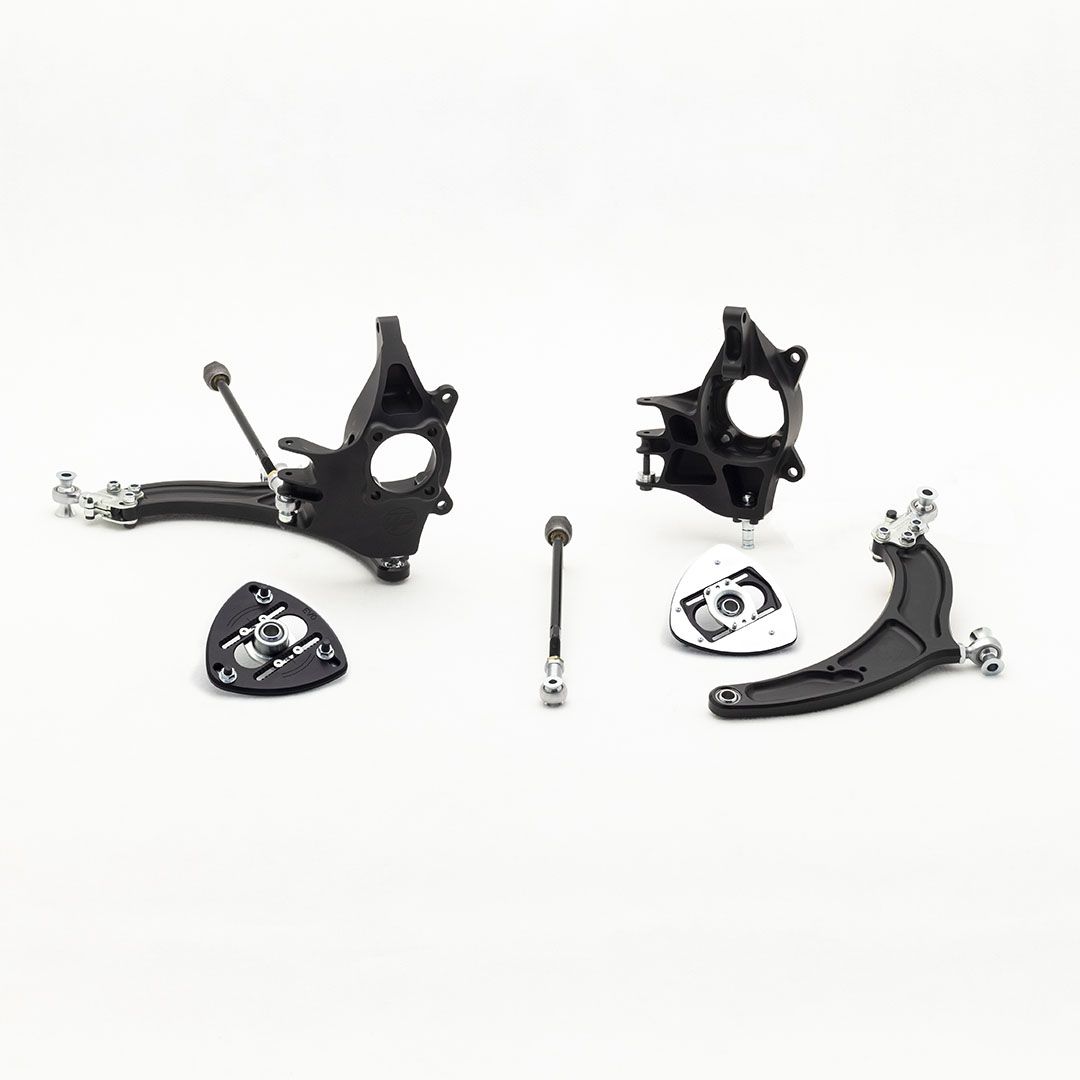 WiseFab - Mitsubishi EVO 7 8 9 Front Suspension Drop Knuckle Kit (WFE82)