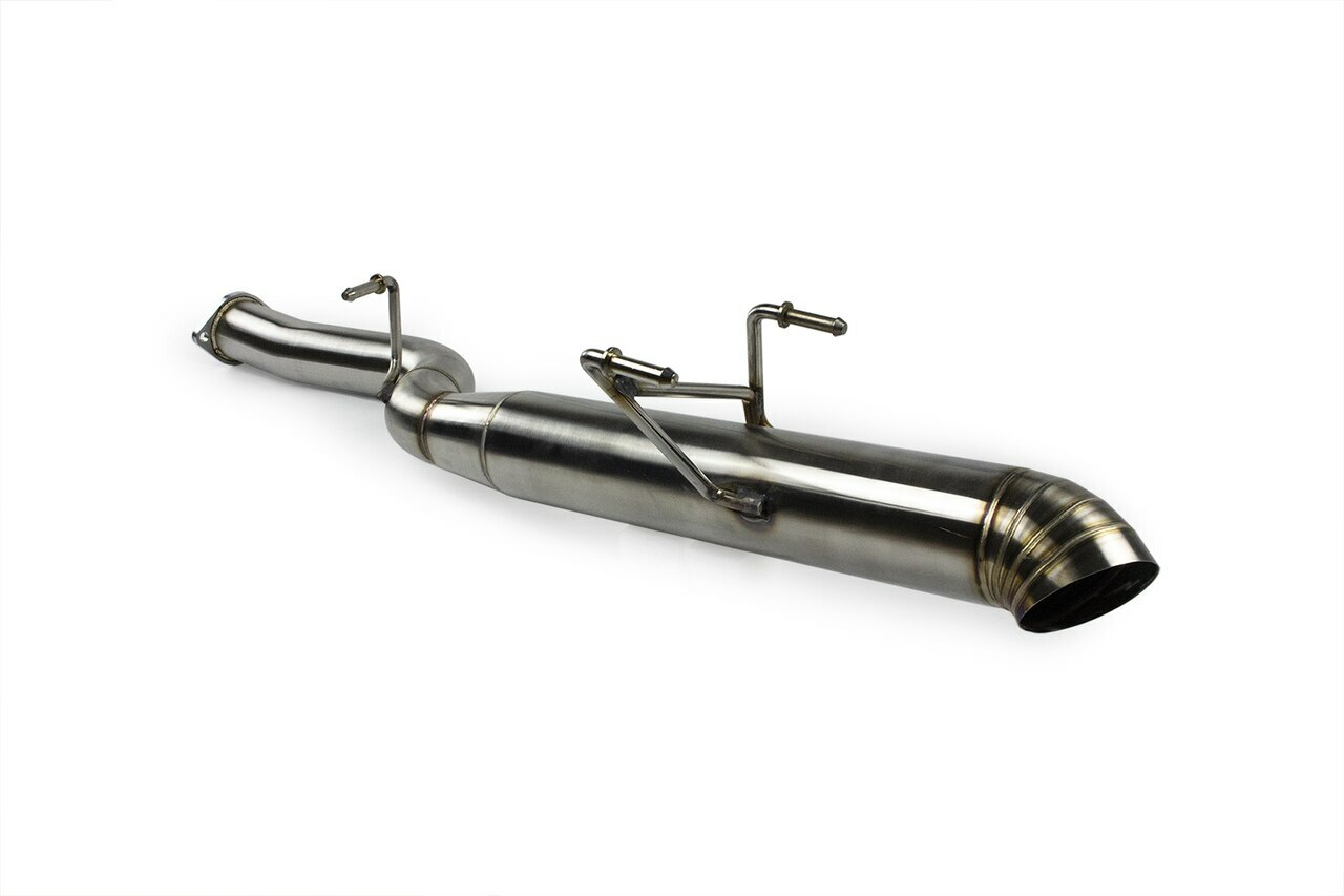 ISR Performance - Series II EP Single Tip Blast Pipe Exhaust System -Resonated- Nissan 240sx 89-94 (S13) (IS-S2EPSR-S13)