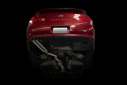 ISR Performance EP Dual Tip Exhaust - 2003-2006 INFINITI G35 Sedan(IS-EPdual-G35SDN)