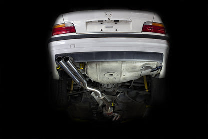 ISR Performance - SERIES II - EP Dual Resonated Modular Cat back exhaust system - BMW E36 (IS-S2EPDR-E36)