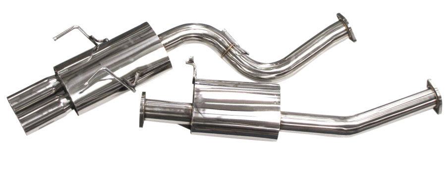 ISR Performance - MB SE Type -E Dual Tip Exhaust Nissan 240sx 89-94 (S13) (IS-MBSE-S13-TE)