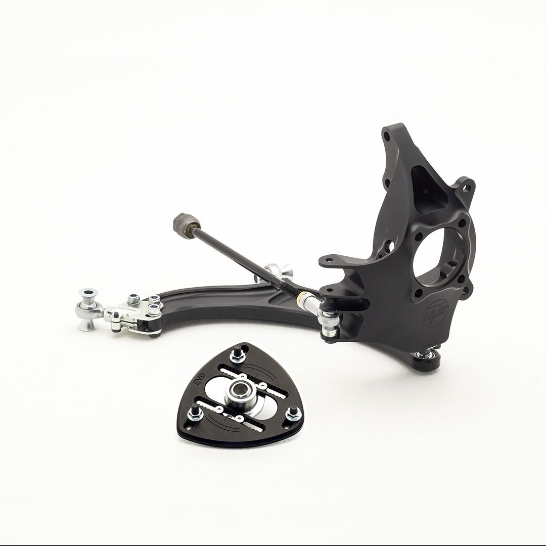 WiseFab - Mitsubishi EVO 7 8 9 Front Suspension Drop Knuckle Kit (WFE82)