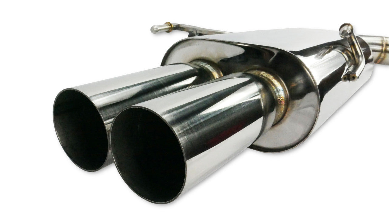 ISR Performance - SERIES II - MBSE Resonated Modular Cat back exhaust system - BMW E36 (IS-S2MBSER-E36)