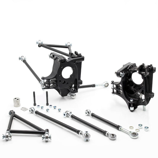 wisefab - 2009-UP NISSAN R35 GT-R VR38DETT Rear Suspension Drop Knuckle Kit(WF451)