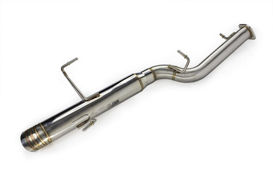 ISR Performance - Series II EP Single Tip Blast Pipe Exhaust System -Non Resonated- Nissan 240sx 95-98 (S14) (IS-S2EPSNR-S14)