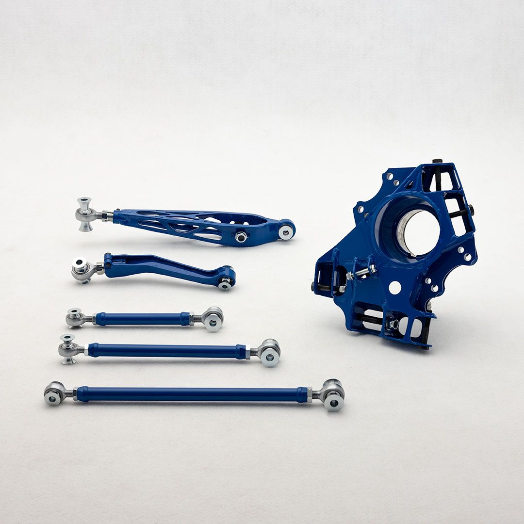 WiseFab - BMW F20 F21 F22 F30 F32 F33 F36 Rear Suspension Drop Knuckle Kit (WF221)